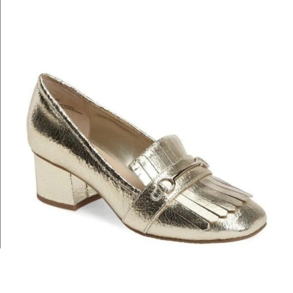 bp Shoes - Bp gold square heel
